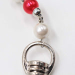 Load image into Gallery viewer, Luxury Beaded Pearl Dog Leash Pet Cat Chain Leads Leashes for Dog Collar Accessories UV rays Luminous Bead Dog Lead