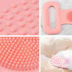 Load image into Gallery viewer, Bath Artifact Shower Shower Silicone Body Brush Bath Belt Exfoliating Body Brush Belt Wash