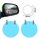 Load image into Gallery viewer, 2PCS Car Mirror Window Clear Film Anti Dazzle Car Rearview Mirror Protective Film Waterproof Rainproof Anti Fog Car Sticker