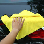 Load image into Gallery viewer, 1pc Car Care Polishing Wash Towels Plush Microfiber Washing Drying Towel Strong Thick Plush Polyester Fiber Car Cleaning Cloth