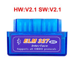 Load image into Gallery viewer, Super Mini ELM327 Bluetooth V2.1 / V1.5 OBD2 Car Diagnostic Tool ELM 327 Bluetooth For Android/Symbian For OBDII Protocol