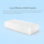 Load image into Gallery viewer, Tenda S108 8 Port 10/100Mbps Fast Ethernet Network Switch LAN Hub, Full/Half Duplex, Small and Smart, English/European Firmware