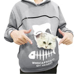Load image into Gallery viewer, Pet Carrier Thicken Hoodies Kitten Puppy Holder Animal Pouch Hoodie Breathable Hooded Sweatshirt Teen Girls Women Pullovers Tops