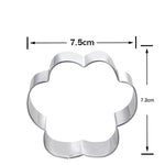 Load image into Gallery viewer, 3pcs Patisserie Reposteria Pet Dog Bone Claw Fondant Cake Decor Tools Metal Cookie Cutter Paste Chocolate Biscuit Mold Bakery