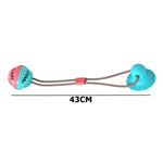 Load image into Gallery viewer, Multi-function Dog Pet Molar Ball Teeth Grinder Rubber Suction Cup Chew Biting Toy Pet Grinding Teeth Product Pet Training Toys