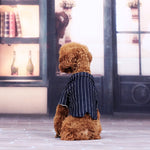 Load image into Gallery viewer, Dog Clothes Pet Shirt Striped Suit Jacket Coat Wedding Tuxedo Suit With Bow Tie Clothing 200