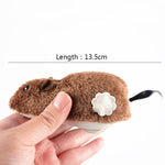 Load image into Gallery viewer, Hot Creative Funny Clockwork Spring Power Plush Mouse Toy Cat Dog Playing Toy Mechanical Motion Rat Pet Accessories
