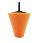 Load image into Gallery viewer, Burnishing Foam Sponge Polishing Pad Car Polisher Tyres Wheel Wheel Hub Tool Polishing Machine Cone-shape Wheel Hubs Disk