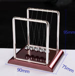 Load image into Gallery viewer, Early Fun Development Educational Desk Toy Gift Newtons Cradle Steel Balance Ball Physics Science Pendulum Antistress Game Kids