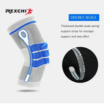 Load image into Gallery viewer, Elastic Basketball Knee Pads Support Silicon Padded Patella Brace Kneepad Protective Gear for Volleyball Sports Safety