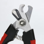 Load image into Gallery viewer, Professional Pet Dog Nail Clipper Cutter Stainless Steel Grooming Scissors Clippers for Animals Cats with Lock Size S M