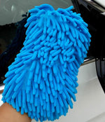 Load image into Gallery viewer, 2 In 1 Car Washing Gloves Car Cleaning Sponge Coral Shaped Superfine Fiber Chenille Car Washing Sponge