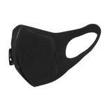 Load image into Gallery viewer, Unisex Sponge Dustproof PM2.5 Pollution Half Face Mouth Mask With Breath Valve Wide Straps Washable Reusable Muffle Respirator