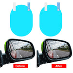 Load image into Gallery viewer, 2PCS Car Mirror Window Clear Film Anti Dazzle Car Rearview Mirror Protective Film Waterproof Rainproof Anti Fog Car Sticker