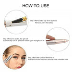 Load image into Gallery viewer, Painless Electric Eyebrow Epilator Pen Lip Face Hair Razor Hair Remover Eyebrow Trimmer Shaver Makeup Cosmetic Tools