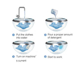 Load image into Gallery viewer, Mini Ultrasonic Bubble Efficient Remove Stains Pet Product Cleaning Dog Cat Carrier Bag Collar Leash Clothes Wash Machine Tool