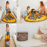 Load image into Gallery viewer, Multifunctional Portable Outdoor Travel Bags Storage Bag Organizer Pouch Toy Bag Basket Integrated Waterproof Storage Bucket