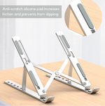 Load image into Gallery viewer, N3 Adjustable Laptop Bracket Holder Stand Computer Notebook Stand with Silicone Non-slip Pad