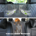 Load image into Gallery viewer, Dog Car Seat Cover View Mesh Waterproof Pet Carrier Car Rear Back Seat Mat Hammock Cushion Protector With Zipper And Pockets