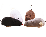 Load image into Gallery viewer, Hot Creative Funny Clockwork Spring Power Plush Mouse Toy Cat Dog Playing Toy Mechanical Motion Rat Pet Accessories