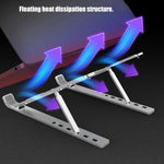 Load image into Gallery viewer, N3 Adjustable Laptop Bracket Holder Stand Computer Notebook Stand with Silicone Non-slip Pad