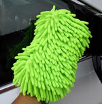 Load image into Gallery viewer, 2 In 1 Car Washing Gloves Car Cleaning Sponge Coral Shaped Superfine Fiber Chenille Car Washing Sponge