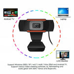 Load image into Gallery viewer, HD USB PC Camera 480P Video Record HD Webcam Web Camera with MIC for Computer PC Laptop Skype