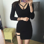 Load image into Gallery viewer, Style Black Hip Skirts Irregular Micro Mini Skirt Mini Skirt Summer Fashion Saia High Waist Faldas Mujer