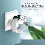 Load image into Gallery viewer, Mini Portable Wireless Charger for Apple iWatch 1 2 3 4 5 Dock Adapter Fast Charging Charger Smart Watch Wireless Charging Base