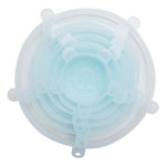 Load image into Gallery viewer, 1/6 PCS Reusable silicone stretch lids universal lid Silicone food wrap bowl pot lid silicone cover pan cooking Kitchen Stoppers