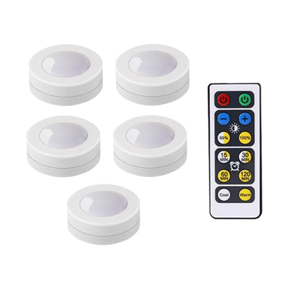 LED Light Wireless Remotable  Dimmable Touch Sensor