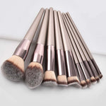 Load image into Gallery viewer, Champagne Makeup Brushes
