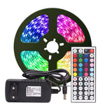 Load image into Gallery viewer, Red Green Blue LED Strip Light With 12V Remote Control Adapter, 5m/10m