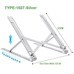 Load image into Gallery viewer, Aluminum Foldable and Adjustable Stand For Laptop