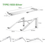 Load image into Gallery viewer, Aluminum Foldable and Adjustable Stand For Laptop