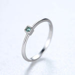 Load image into Gallery viewer, 925 Sterling Silver Minimalist Thin Circle Ring