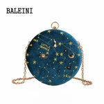 Load image into Gallery viewer, Shoulder Bag, Starry sky Circular