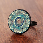 Load image into Gallery viewer, Mandala Art Earrings, Charms, Ring, Bracelet
