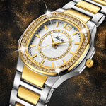 Load image into Gallery viewer, Gold Look Wrist Watch