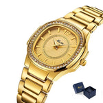 Load image into Gallery viewer, Gold Look Wrist Watch