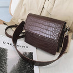 Load image into Gallery viewer, Designer Luxury Handbag High quality PU Leather Crocodile Pattern
