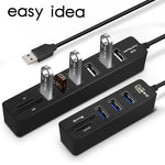 Load image into Gallery viewer, Multi USB 3.0 Hub USB Splitter High Speed 3
