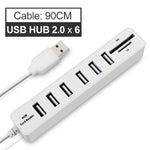 Load image into Gallery viewer, Multi USB 3.0 Hub USB Splitter High Speed 3
