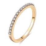 Load image into Gallery viewer, Classic Luxury Mini Crystal Zircon Ring