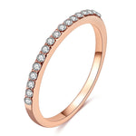 Load image into Gallery viewer, Classic Luxury Mini Crystal Zircon Ring