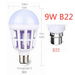 Load image into Gallery viewer, LED Mosquito Killer Bulb E27/B22
