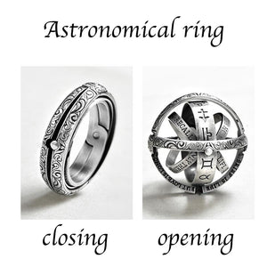 Silver Astronomical Ring