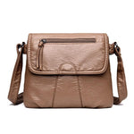 Load image into Gallery viewer, Women Messenger Bags Crossbody Soft PU Leather
