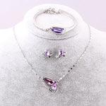 Load image into Gallery viewer, Butterfly Set Necklace & Earring & Bracelet