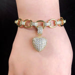 Load image into Gallery viewer, Luxury heart shape jewelry sets